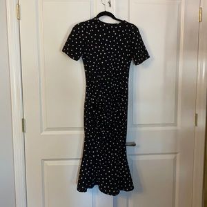 Maternity fit and flare dress